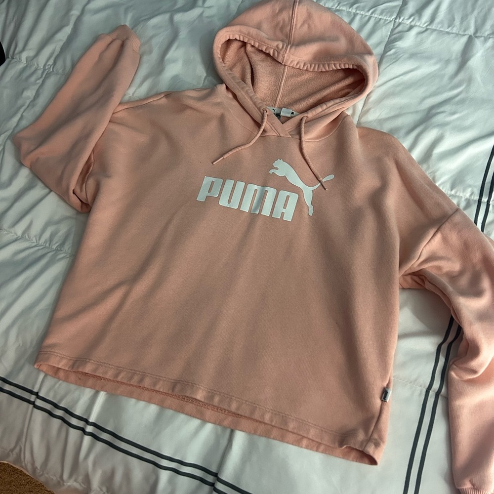 PUMA Women's Cropped Hoodie